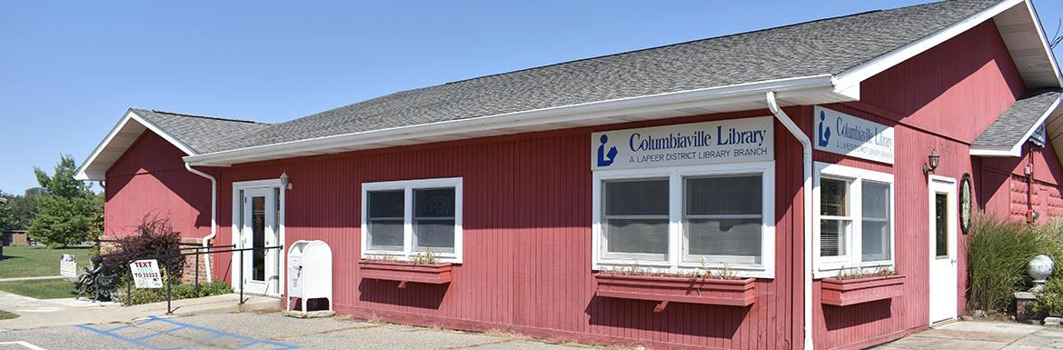 Header image of the Columbiaville branch library