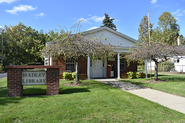 Exterior of the Hadley Branch Library