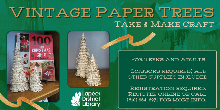 Vintage Paper Trees