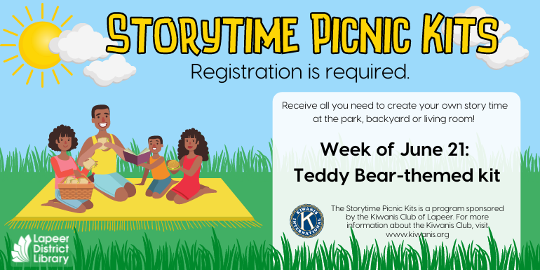 Teddy Bear themed Storybook Picnic Kit