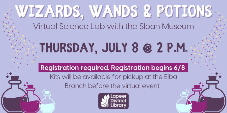 Wizards, Wands & Potions - Virtual Science Lab with the Sloan Museum