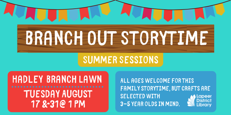 Branch Out Storytime at Hadley