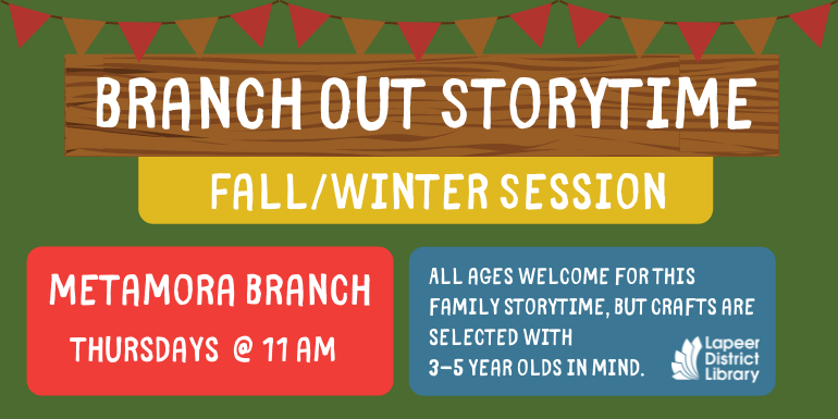 Branch Out Storytime Metamora 