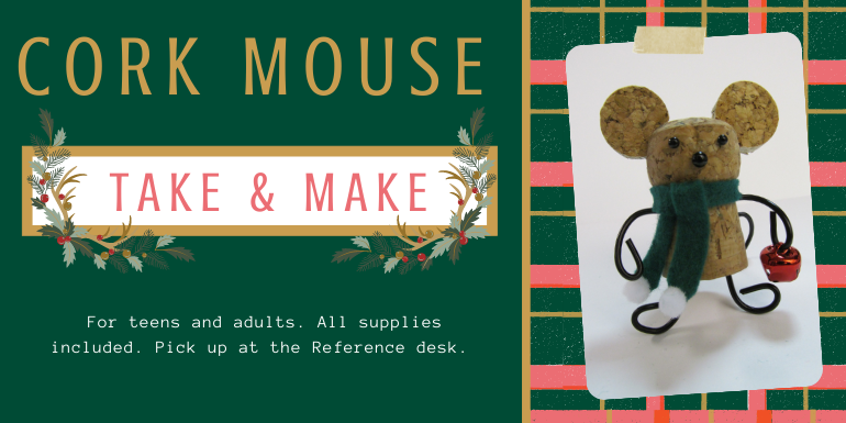 Cork Mouse Make & Take 