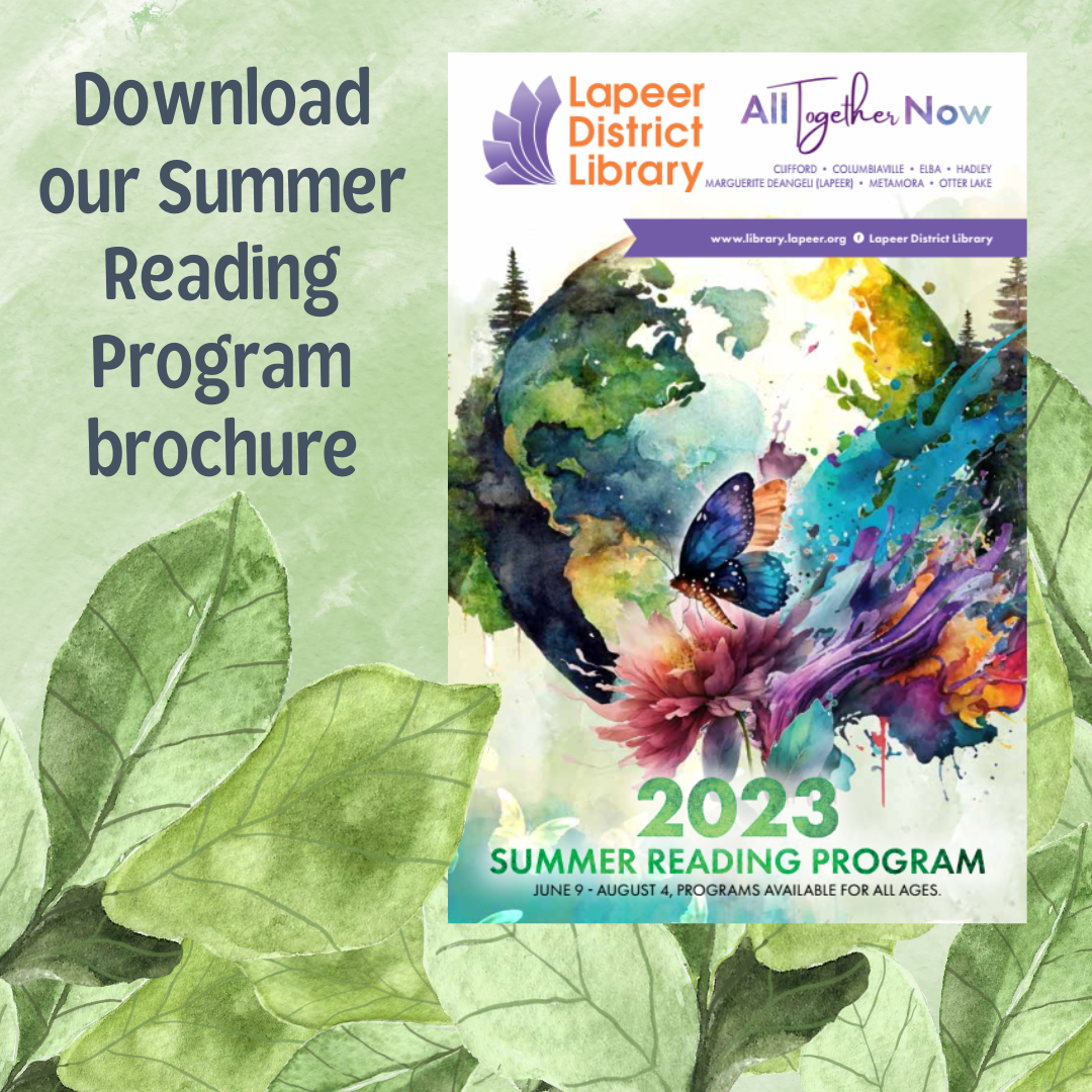 Download our Summer Reading Program brochure