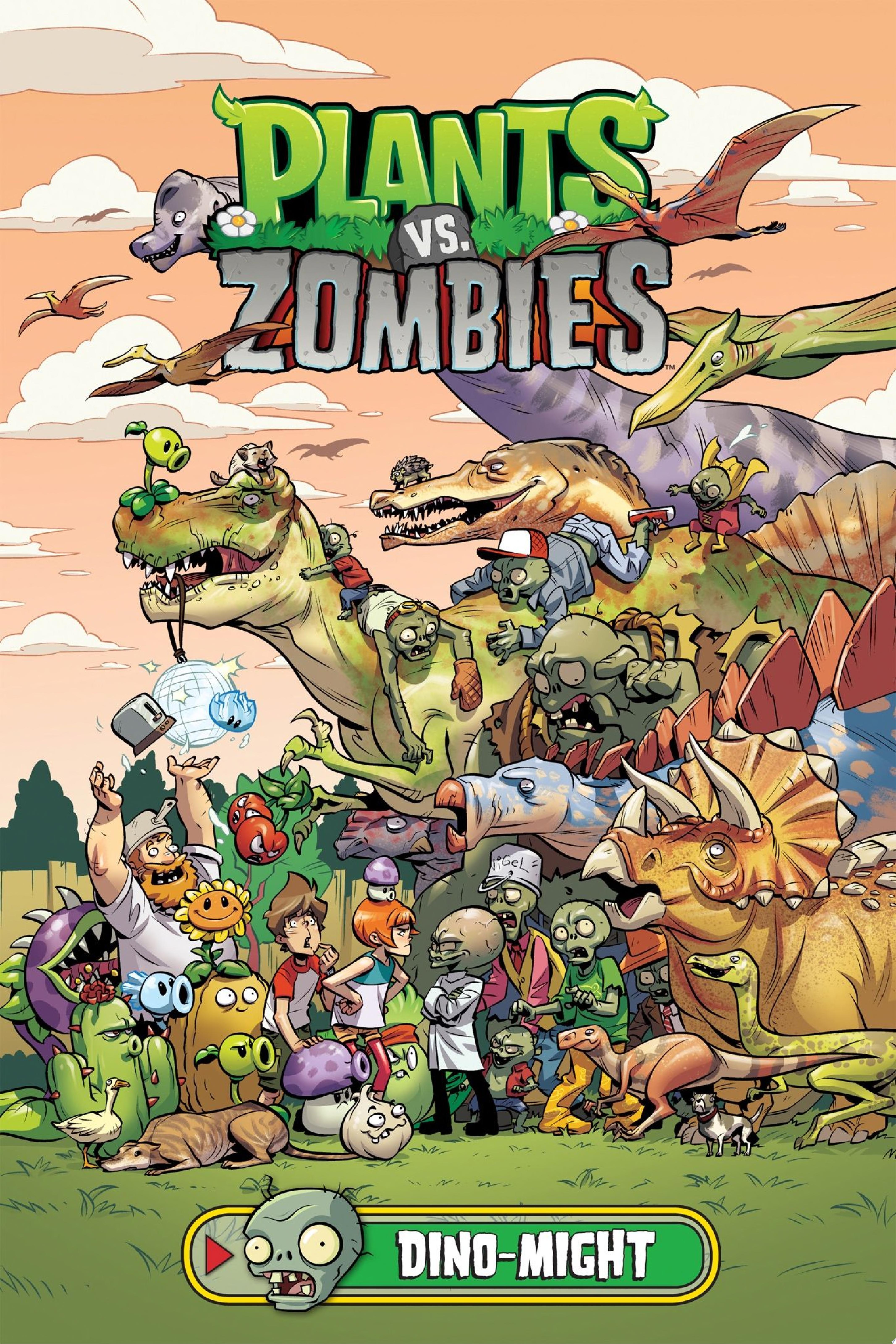 Image for "Plants vs. Zombies Volume 12: Dino-Might"