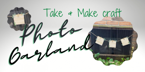 Photo Garland take and make craft