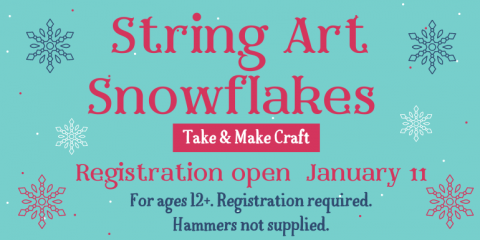 String Art Snowflakes