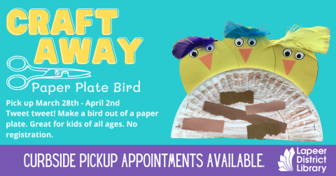 Craft Away Paper Plate Birds