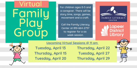 April 2021 Family Playgroup 
