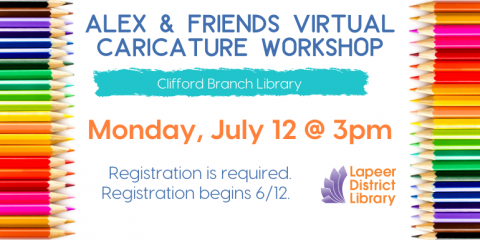 Alex & Friends Virtual Caricature Workshop