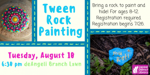 Tween Rock Painting