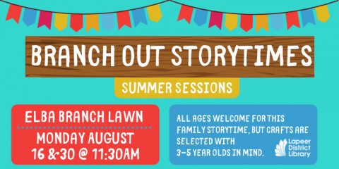 Elba Branch Out Storytime