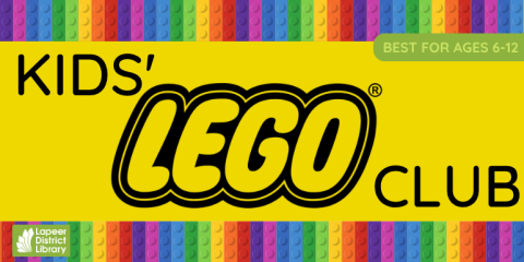  KIDS' CLUB Saturday, January 10 10 AM deAngeli Branch Library Best for ages 6-12