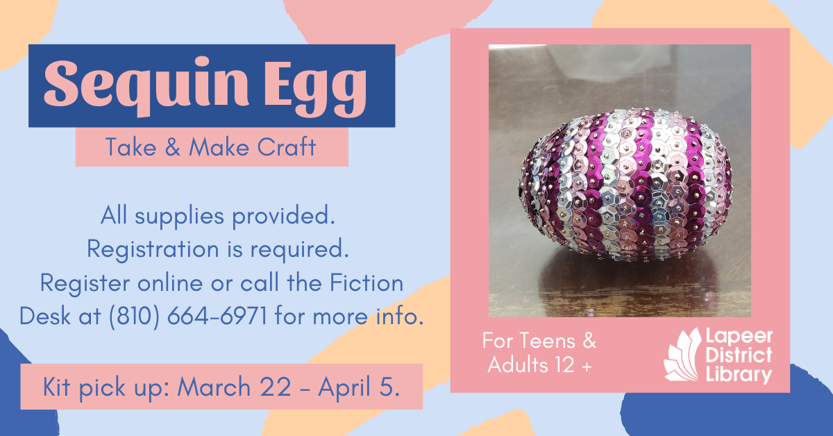 Sequin Egg Take & Make 