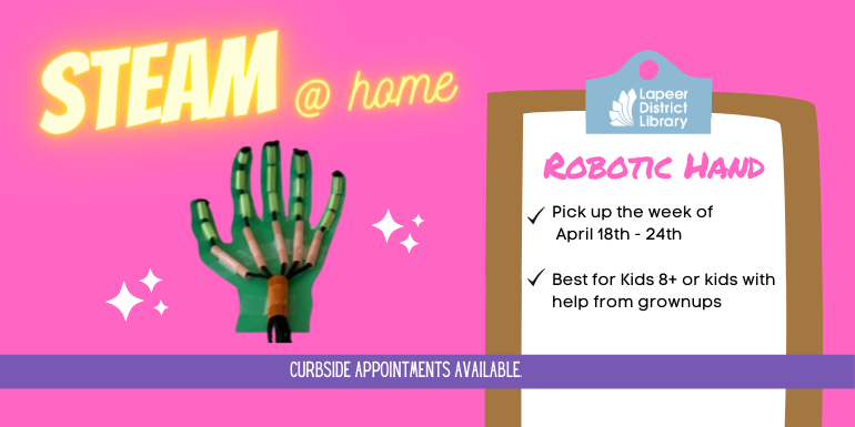 Steam @ Home Robotic Hand