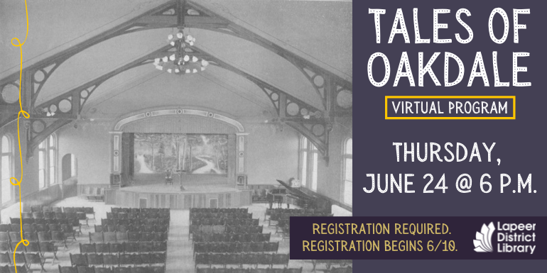 Tales of Oakdale Virtual Program