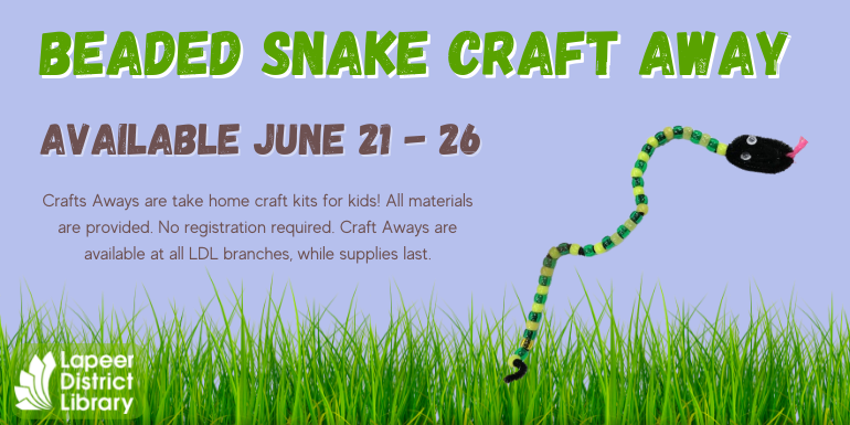 Beaded Snake Craft Away