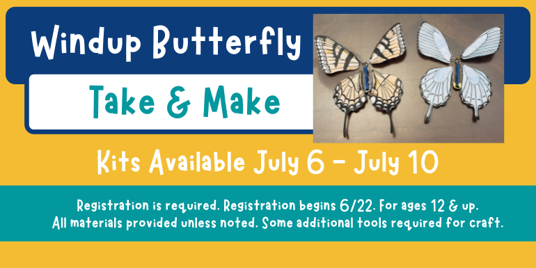 Windup butterflies Take & Make
