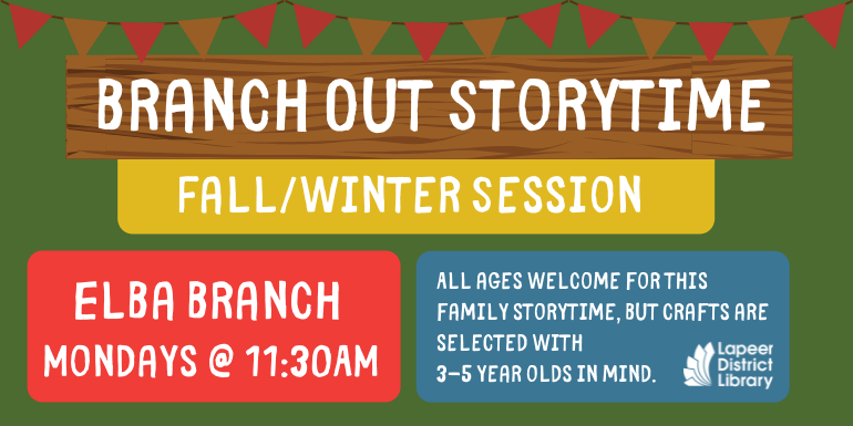 Branch Out Storytime Elba 