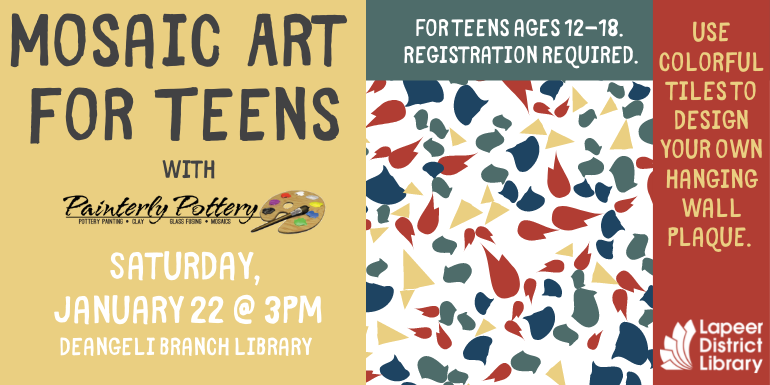 Teen Mosaic with Painterly Pottery 