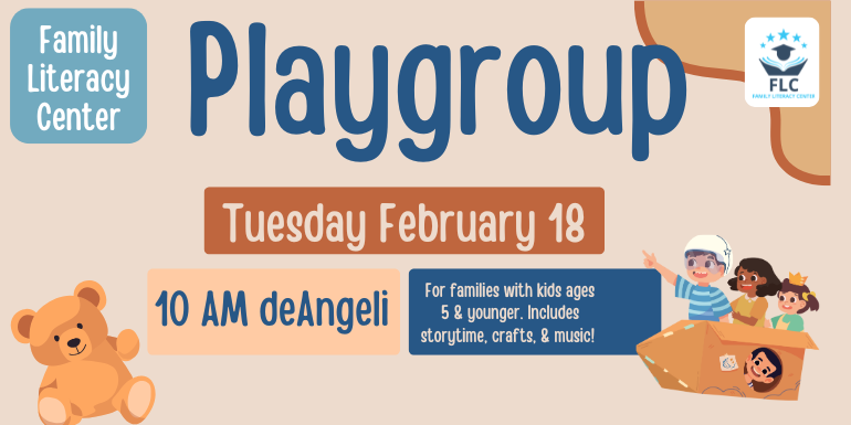 Playgroup Tuesday February 18 10AM deangeli 