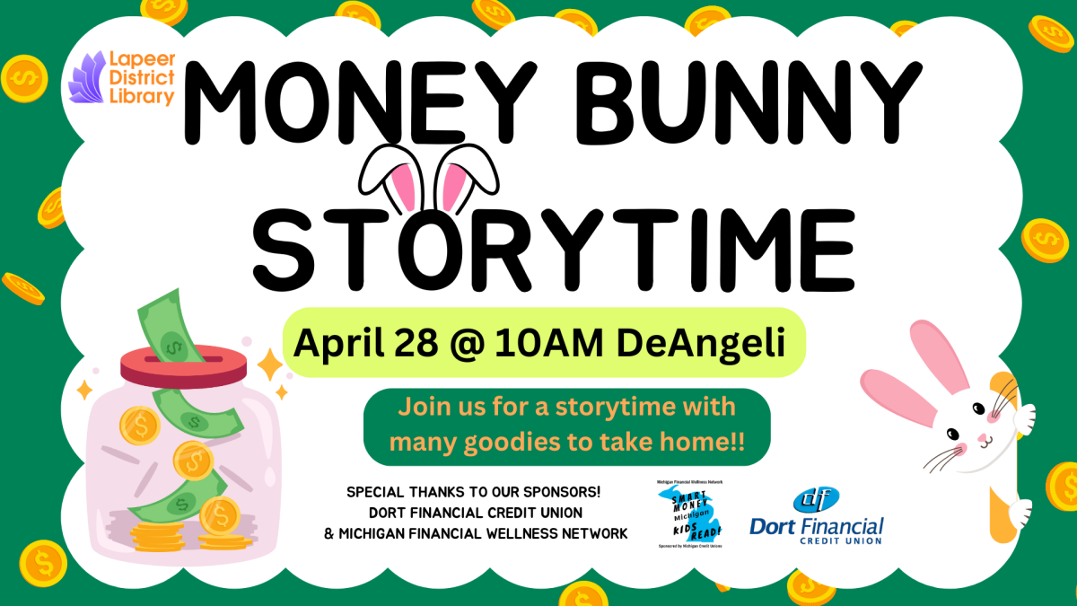Money Bunny Storytime 4/28 DeAngeli 